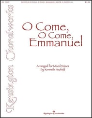 O Come, O Come, Emmanuel SATB choral sheet music cover Thumbnail